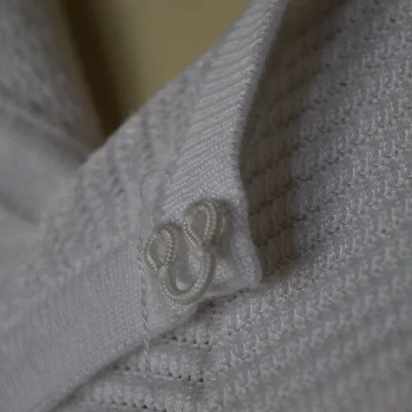 Chico's Travelers Cardigan Ribbed Fringe Cover up Jacket Quick Dry Wrinkle Free - Picture 4 of 10